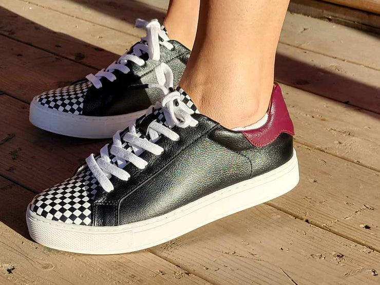Chess Leather-Sneaker